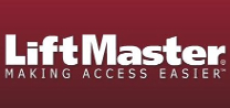 Liftmaster logo white on red@208×98
