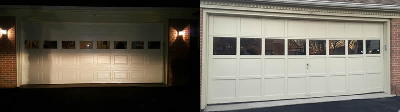 garage doors installation before and after herndon va